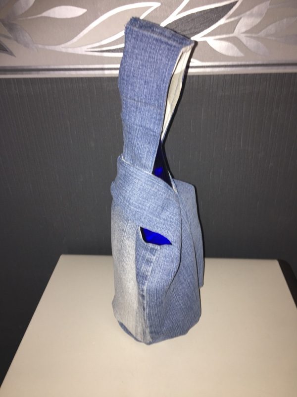 sac japonais jeans remplie