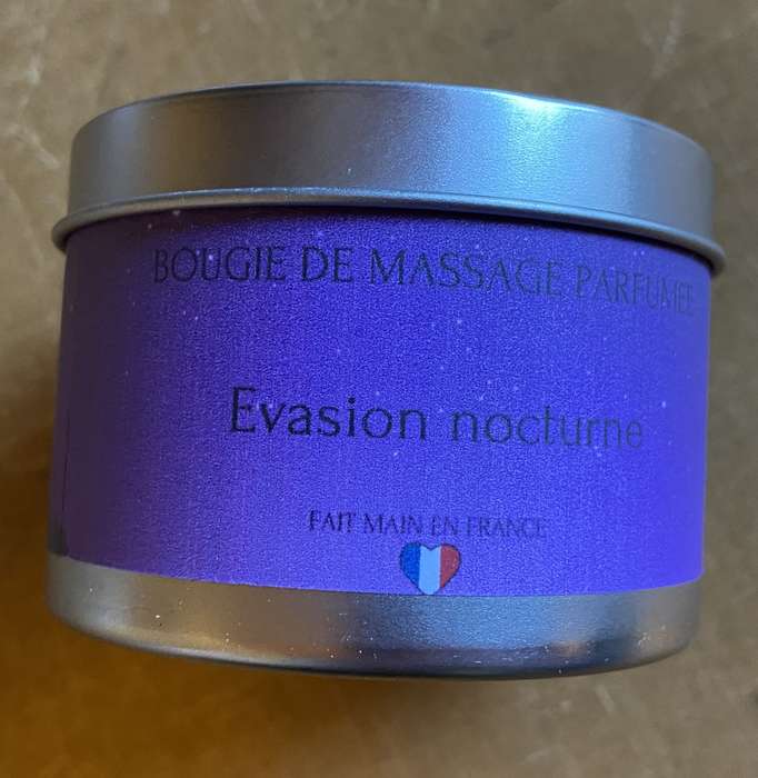 bougie massage parfumee evasion nocturne